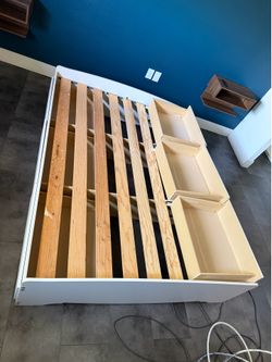 Queen size bed frame