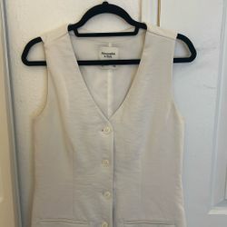 Abercrombie And Fitch Mini White Dress