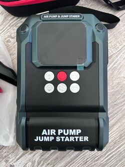 2-in-1 Portable Air Pump and Jump Starter