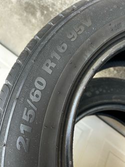 2 tires 215/60 - 16