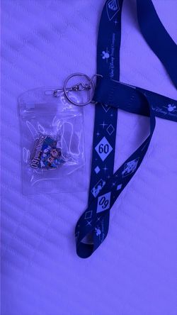 Disney 60 lanyard Diamond celebration