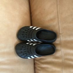 Black Adidas Slides