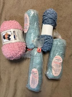 Bernat Sesame Super Knitting Worsted Yarn Lot