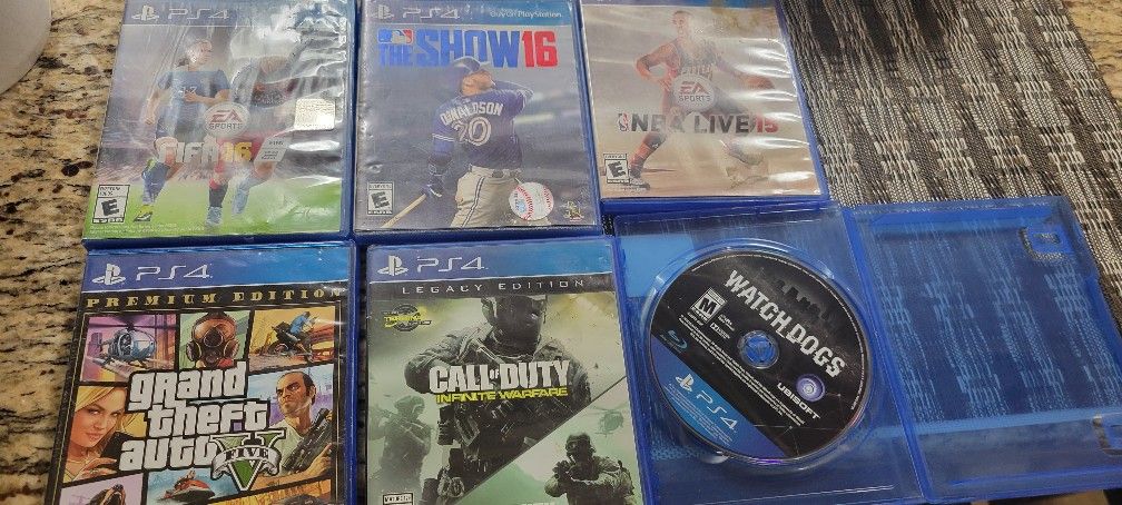 All Of Then As Is Ps4 Games