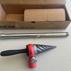 RIDGID Spiral Ratchet Pipe Reamer