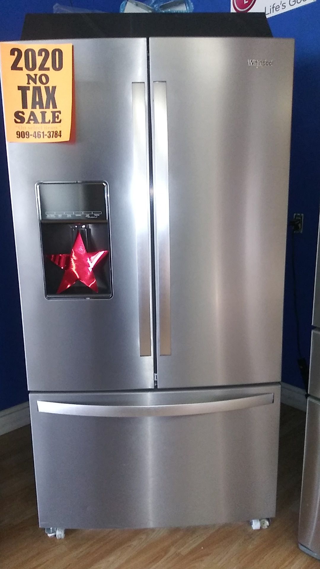 Whirlpool French Door Refrigerator ⭐⭐New year new appliance in payments with 39 down no credit needed delivery available🚚