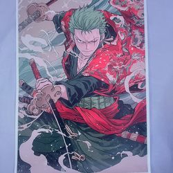One Piece Roronoa Zoro Poster