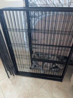 Pet Playpen Gate 8 Panels  32"W  per panel 40" Height