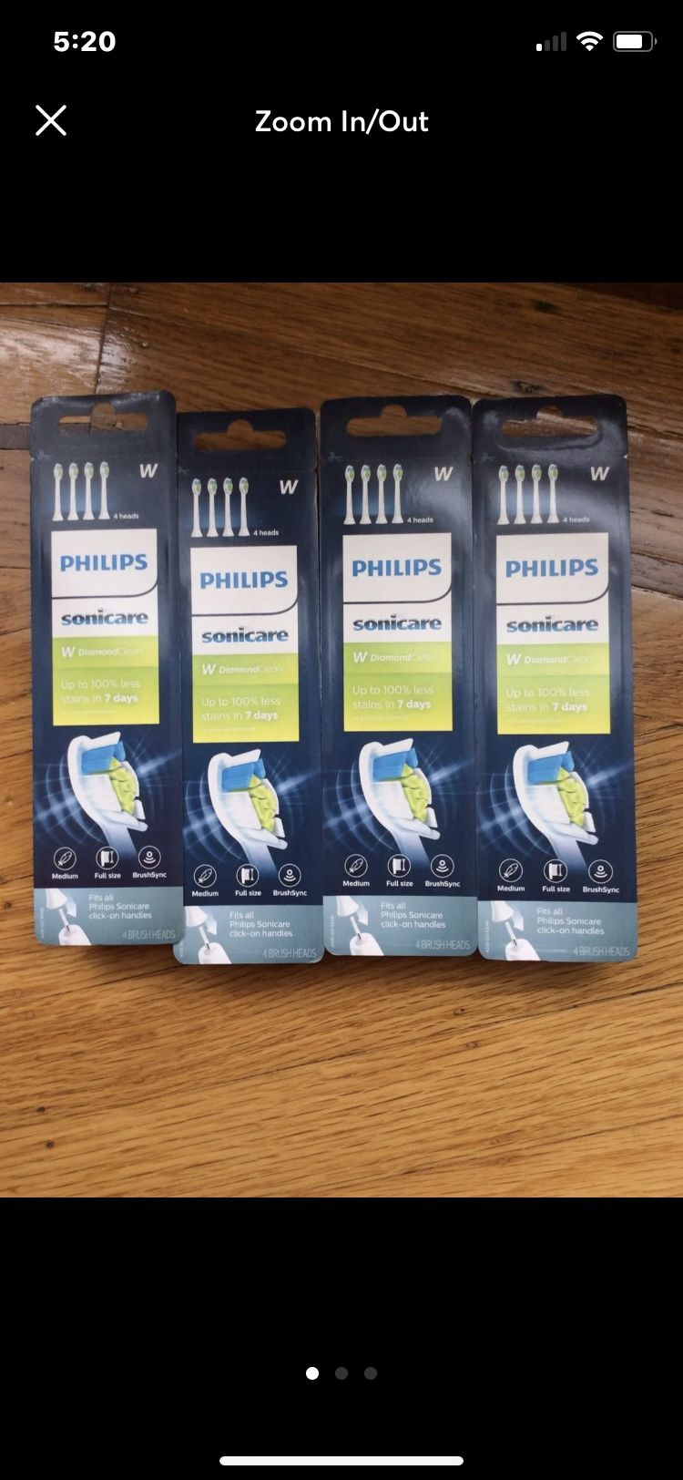 Phillips Sonicare Brush Heads Hx6064/65
