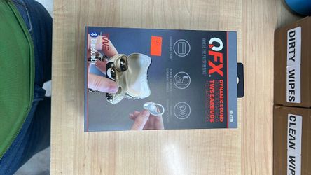 QFX Bluetooth TWS Earbuds with Charging Case