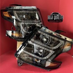 Chevy Tahoe 2015. 2020 Headlights.