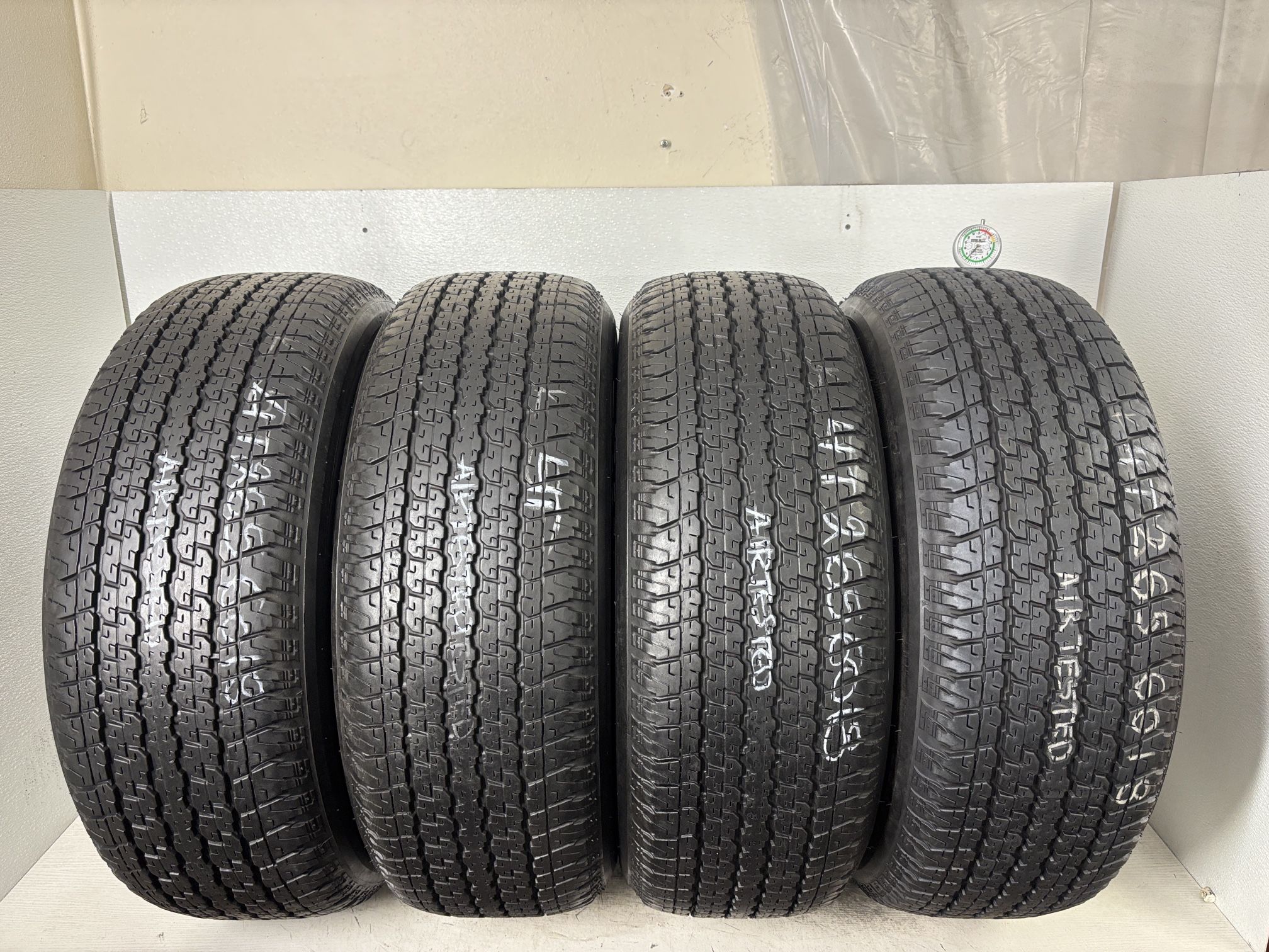 Set 4 Tires 265 60 18 Bridgestone Dueler Ht 840 Like New No Repairs