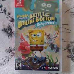 Sponge Bob Squarepants Battle For Bakini Bottom Rehydrated