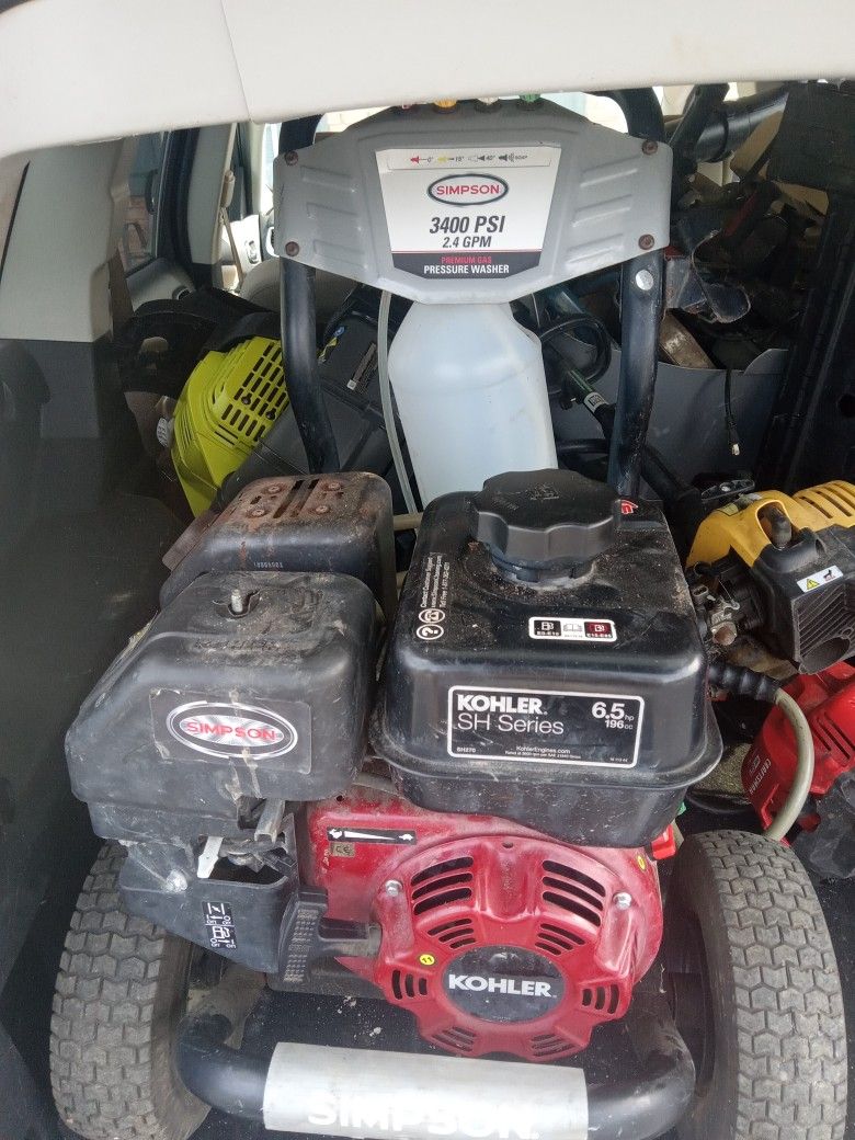 Simpson/Kohler 3400psi Pressure Washer