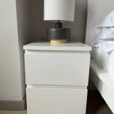IKEA MALM nightstands x 2