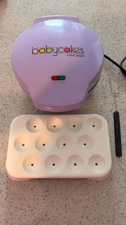 Babycakes Cake Pop Maker  - Kit for Birthdays & More - Includes Decorating Stand - Features Non-Stick Coating - Makes 12 Cake Pops