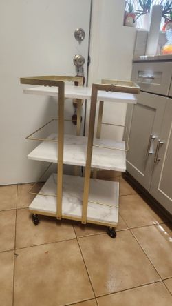 Utility Manicure Trolley 
Multi-purpose Metal
Rack Heavy-Duty Cart