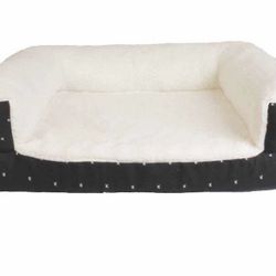 Boots & Barkley Pet Bed Medium, Dog Cat Soft 50 Pounds 28"x23" Machine Washable