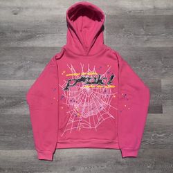 sp5der p*nk hoodie