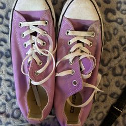 lavender converse