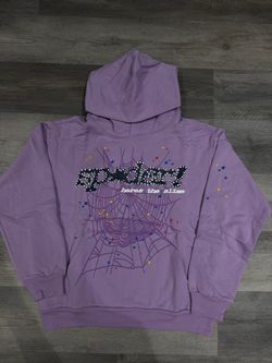 Sp5der Heres The Slime Purple Hoodie