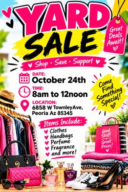 YARD SALE