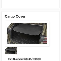 2020 Outback Cargo Cover 