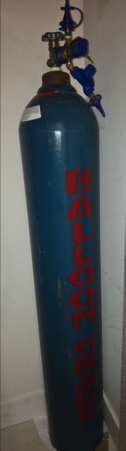 Tanque de helio industrial vacío (210-244 cu ft)