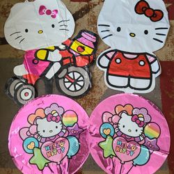 Hello Kitty Balloons Hello Kitty Decorations Hello Kitty Backdrop