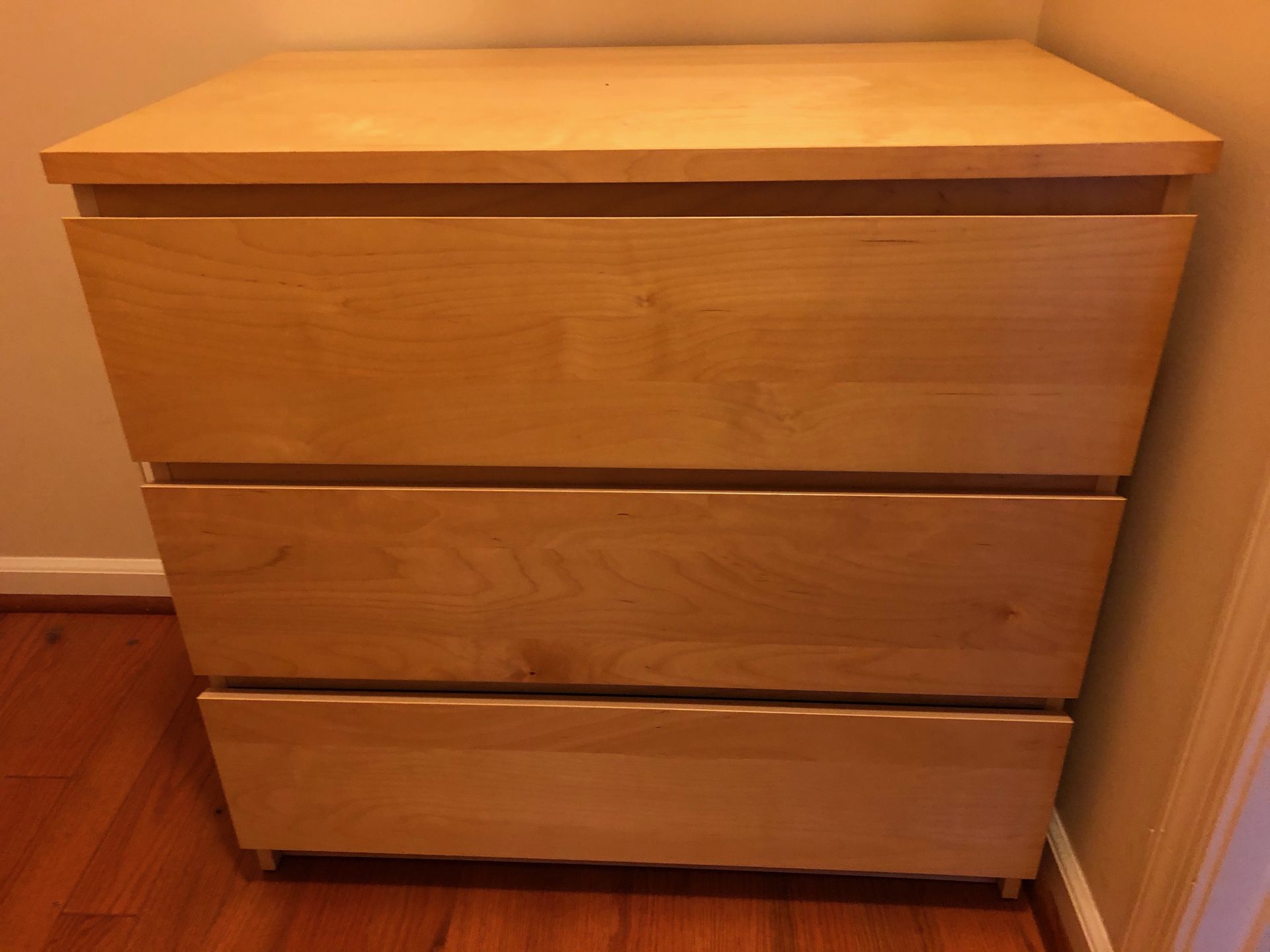 Two dressers - 3 drawers