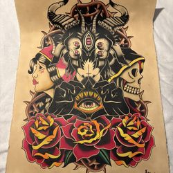 Tattoo Flash Painting