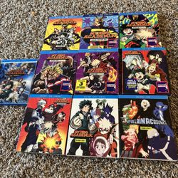 My Hero Academia Season 1-5 Complete All Inserts Blue Ray 