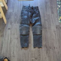 Leather Riding Pants