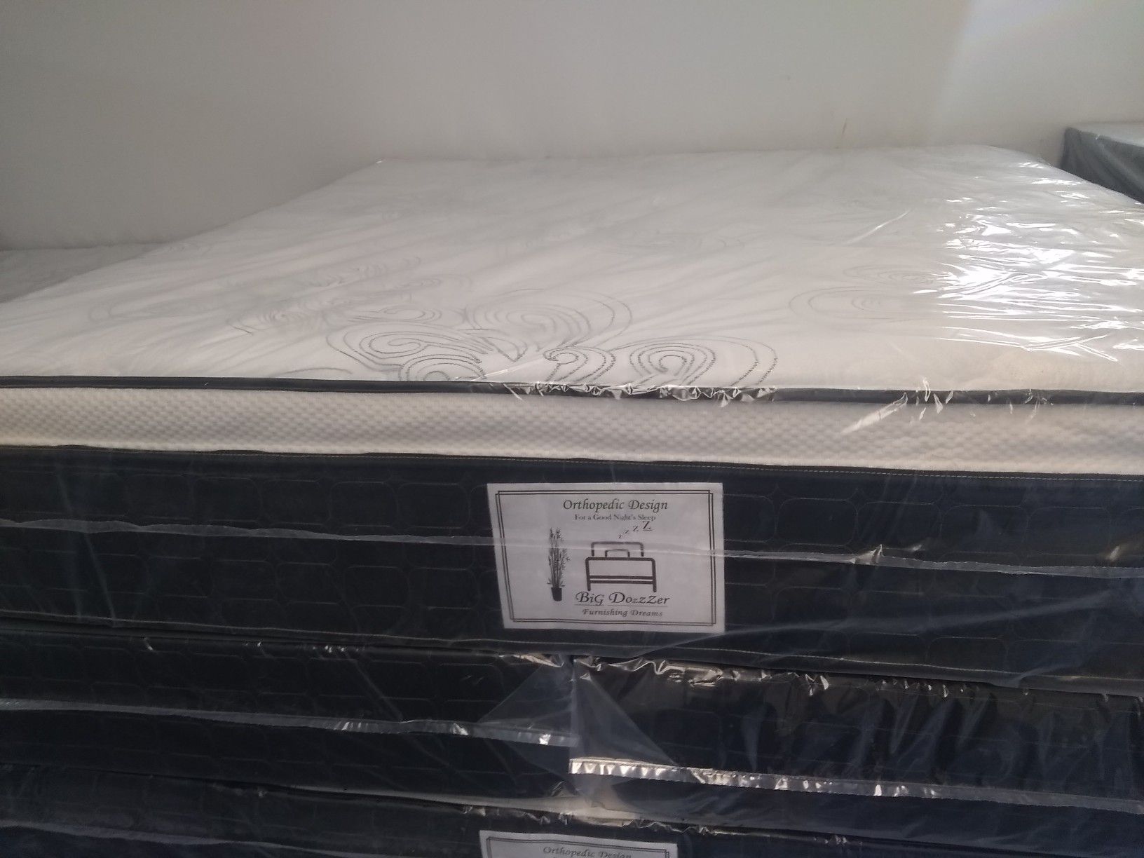 New 12" King pillow top mattress and box springs FREE DELIVERY