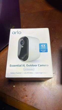 Arlo Essential Xl Outdoor Camera NIB MSRP $100