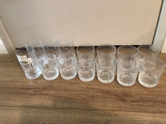 New 14 Drinking Glasses