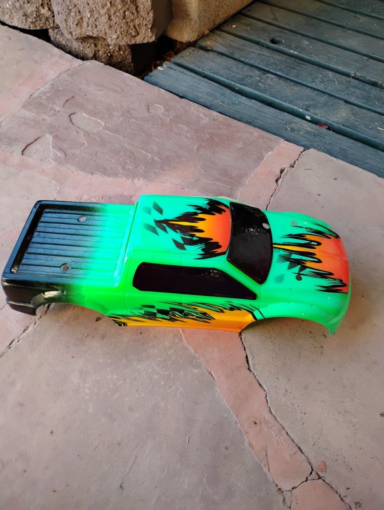 Vintage Traxxaxe Monster Truck Shell