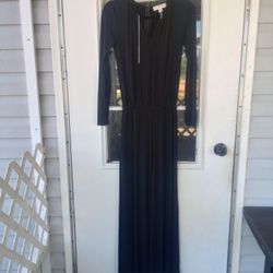 Michael Kors black long sleeve  jumpsuit size XXS