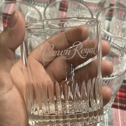 Crown Royal Limited Edition Est1939 Whiskey Rocks Glasses 8oz Numbered