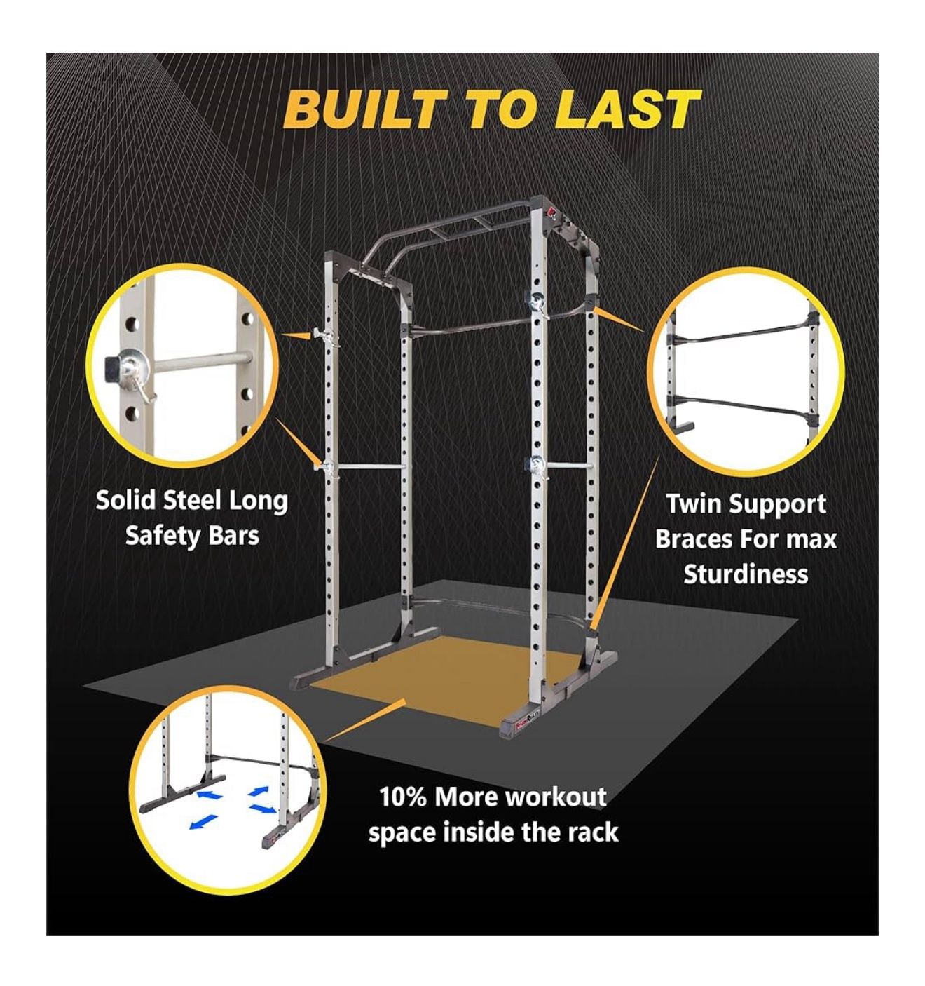 Pull Up Bar & Squat Rack