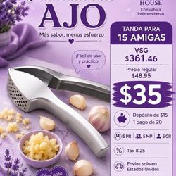 Para Triturar Ajo 