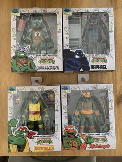 NECA Stump Arena TMNT Set