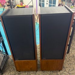 Infinity Column II Floor Speakers – Rear-Facing Tweeter, Adjustable Controls