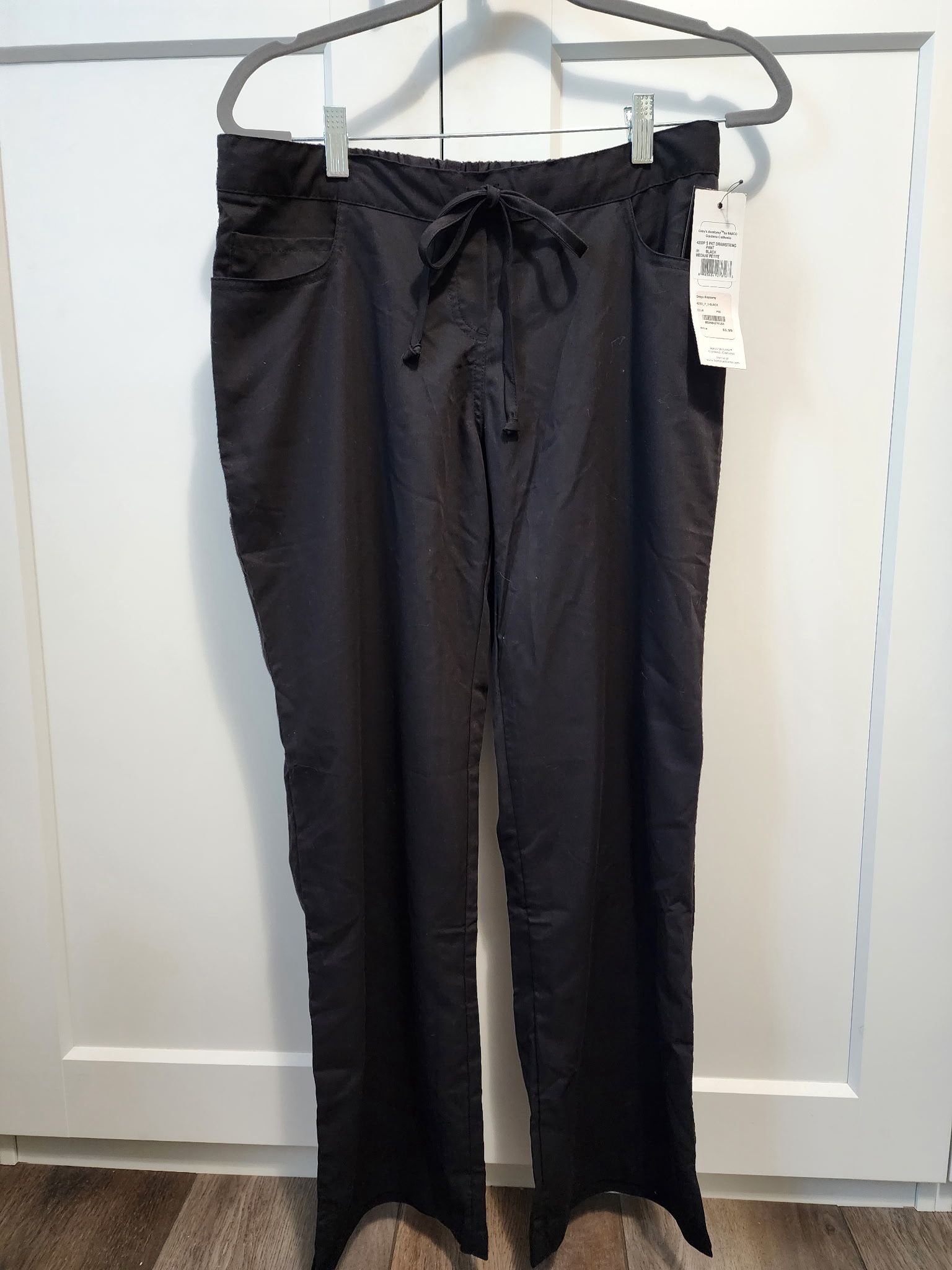 Black Scrub Pants