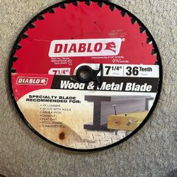Wood And Metal Blade 