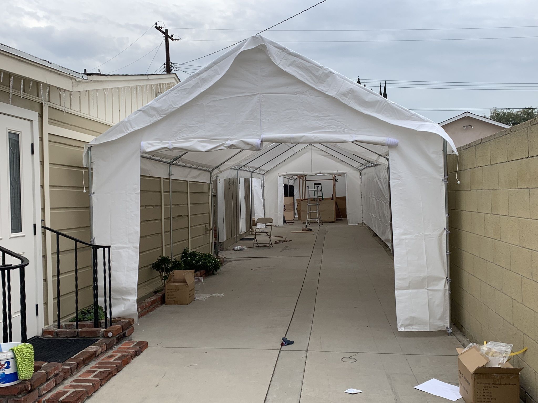 CANOPIES, CARPAS,CANOPY CARPORT TENT LONAS TARPS