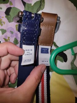 Toddler-ish Boys suspenders and belts