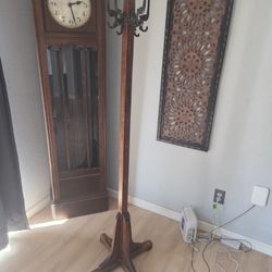 Antique Mission Arts & Craft  Coat / Hat Rack Hall Tree Vintage 