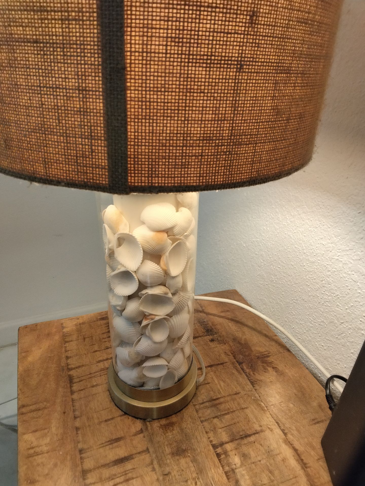 23" Mother of Pearl Table Lamp