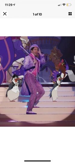 MENS MARY POPPINS RETURNS FULL COSTUME SIZE XL